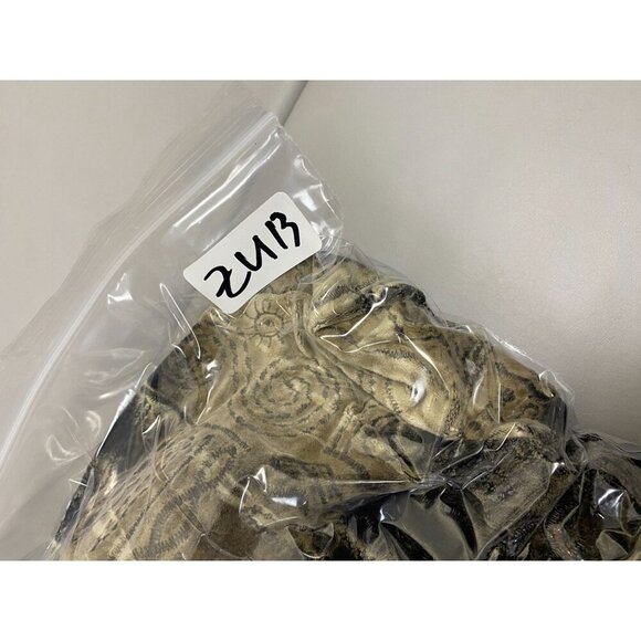 Chico's 0 Embroidered Velvet Brown Black Blazer Jacket Size Small Career Office - Picture 8 of 11